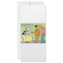 AGRICULTURAL FARMER HUSBAND / WIFE CARTOON HUMOR RACK CARDS