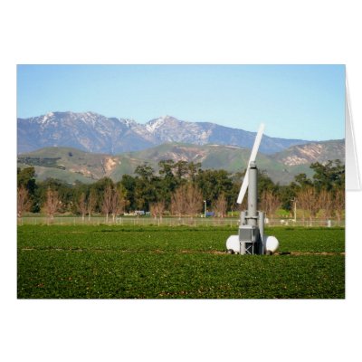 Agricultural Wind Machine Cards by photosventura