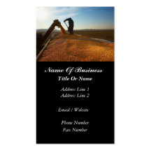 Agriculture Business Card