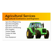 Agriculture Business Card Templates