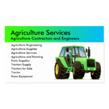 Agriculture Business Cards