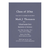 Agriculture college/university graduation invitation