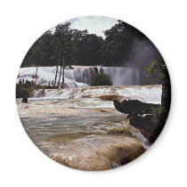 Agua Azul Waterfalls, Chiapas State, Mexico Magnets
