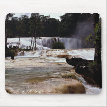 Agua Azul Waterfalls, Chiapas State, Mexico Mouse Pad