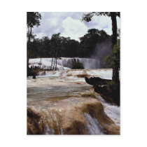 Agua Azul Waterfalls, Chiapas State, Mexico Post Cards