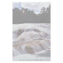 Agua Azul Waterfalls, Chiapas State, Mexico Stationery Design
