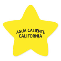 Agua Caliente California Sticker