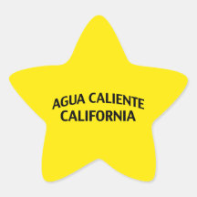Agua Caliente California Sticker
