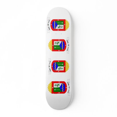 Agua de Oro, Argentina Custom Skateboard by bestflag