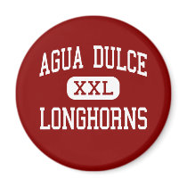 Agua Dulce - Longhorns - Senior - Agua Dulce Texas Magnet