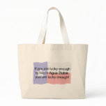 Agua Dulce Lucky Canvas Bag