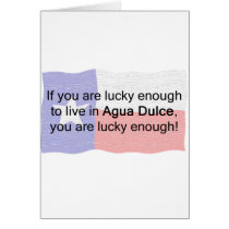 Agua Dulce Lucky Greeting Cards