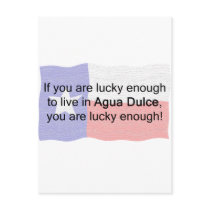 Agua Dulce Lucky Postcards