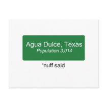 Agua Dulce Nuff Said Post Cards