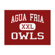 Agua Fria - Owls - High School - Avondale Arizona Post Cards