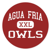 Agua Fria - Owls - High School - Avondale Arizona Sticker