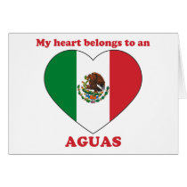 Aguas Greeting Card