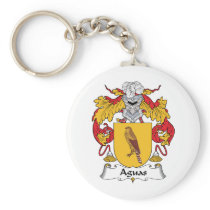 Aguas Family Crest Keychain