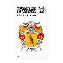 Aguas Family Crest Stamps