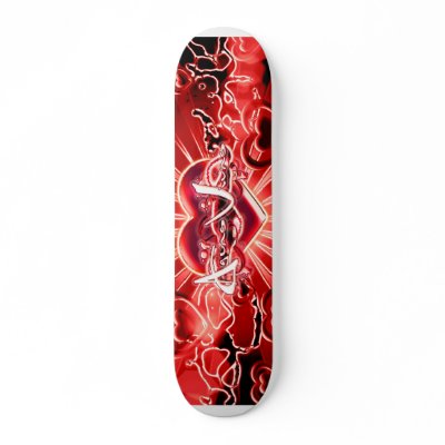 Aguas Vivas Skate Deck by sogri215