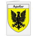 Aguilar Coat of Arms/Family Crest cards