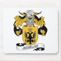 Aguilar Family Crest mousepads