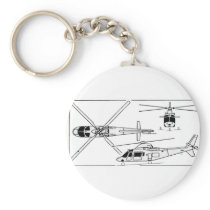 Agusta 109 keychains