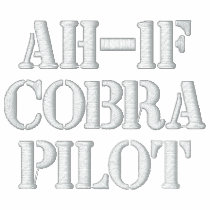 AH-1F Cobra PILOT EMBROIDERED - Cu... - Customized embroidered shirts by dogiron AH-1F Cobra PILOT EMBROIDERED - Cu... - Customized embroidered shirts