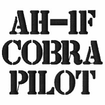AH-1F Cobra PILOT EMBROIDERED embroidered shirts by dogiron AH-1F Cobra PILOT EMBROIDERED embroidered shirts