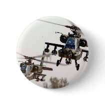 AH-64 Apache Pinback Button