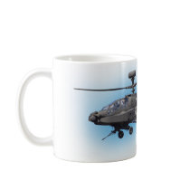 AH-64 Apache Helicopter Coffee Mug