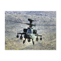 AH-64D Longbow Apache Postcard
