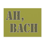 Ah Bach Post Cards