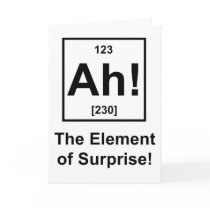 Ah! The Element of Surprise Card
