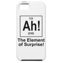 Ah! The Element of Surprise. iPhone 5 Covers