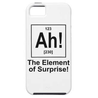 Ah! The Element of Surprise. iPhone 5 Covers