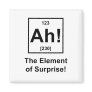 Ah! The Element of Surprise Fridge Magnets