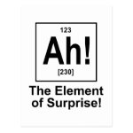 Ah! The Element of Surprise Postcards Ah! The Element of Surprise Postcards