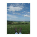 "Ah, this is the life" postcards
