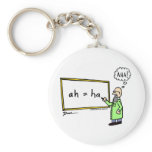 Aha! Cartoon Keychain