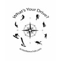AHC Shadow Figure Compass Design t-shirts by actionheroclub AHC Shadow Figure Compass Design t-shirts