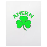 Ahern Irish Flag Custom Letterhead