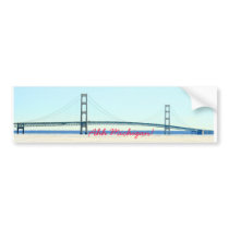 Ahh Michigan! bumper stickers by amyhowe77 Ahh Michigan! bumper stickers