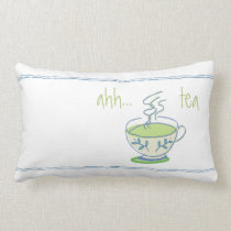 ahh... Tea Lumbar Pillow pillows