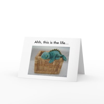 Ahh, this is the life... cards by seashell2