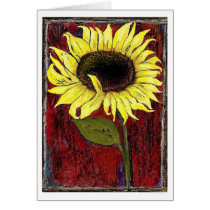Ahhh, Sunflower Greeting Card