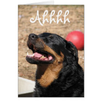 Ahhhh Greeting Card