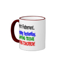 Ahhhh retirement CAMPING Mug
