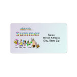 Ahhhh! Summer Address Label