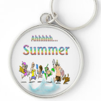 Ahhhh! Summer Keychain
